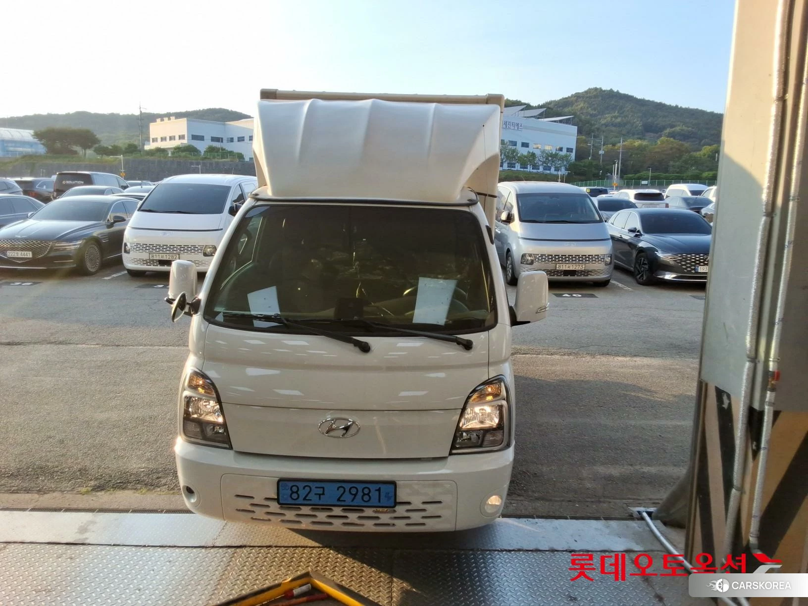 Hyundai Porter II electric 2021 Белый из Кореи, фото 2