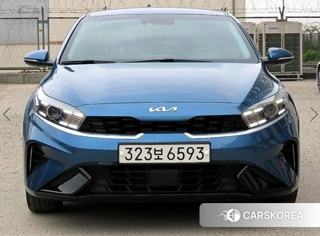 Kia The New K3 2nd generation 2021 Синий из Кореи, фото 2