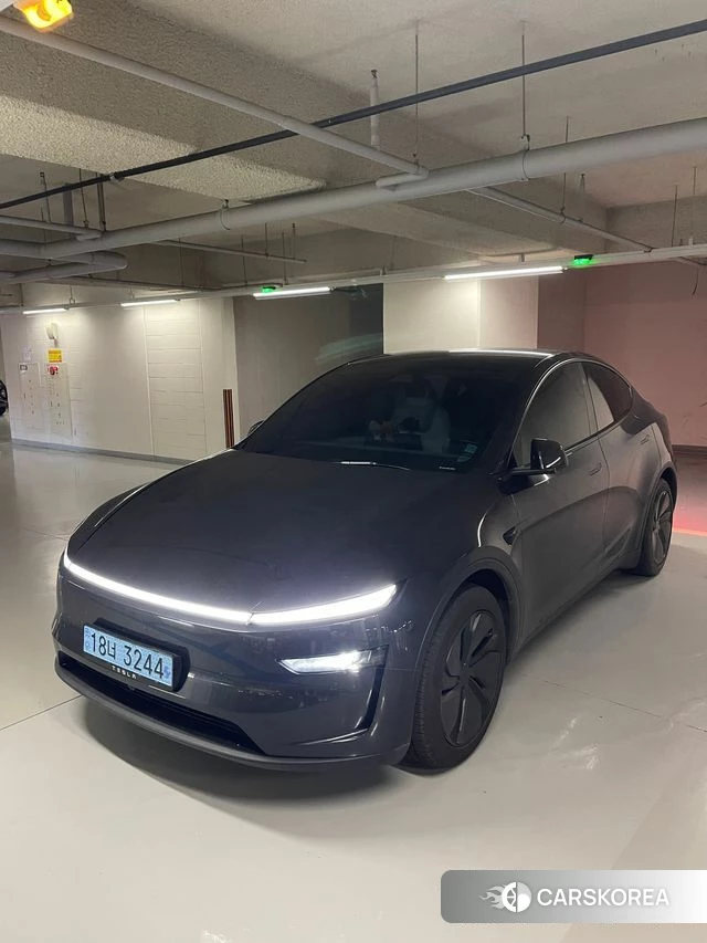 Tesla Model Y 2025 Серый из Кореи, фото 6