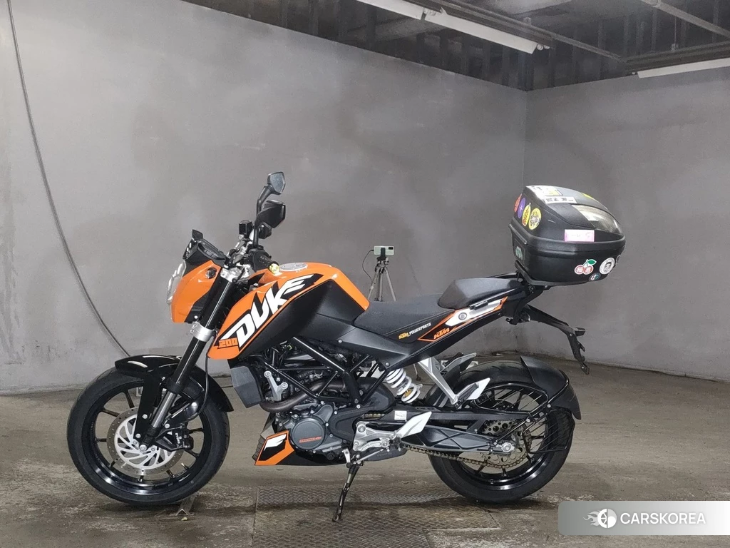 Проданный KTM 200 DUKE 2014 из Японии