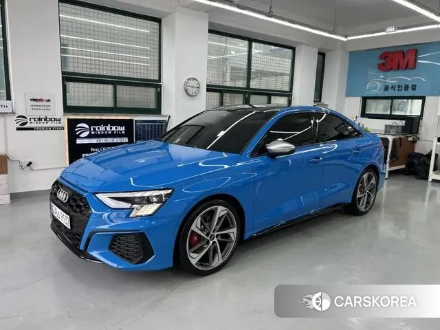 Audi S3 (8Y) 2023 Синий из Кореи, фото 3