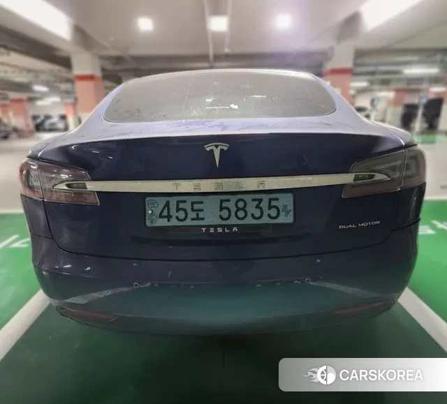 Tesla Model S 2020 Синий из Кореи, фото 5