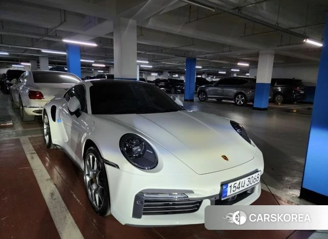 Porsche 911(992) 2021 Белый из Кореи, фото 2