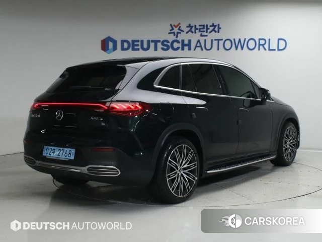 Mercedes-Benz EQE SUV X294 2023 Темно-зеленый из Кореи, фото 2
