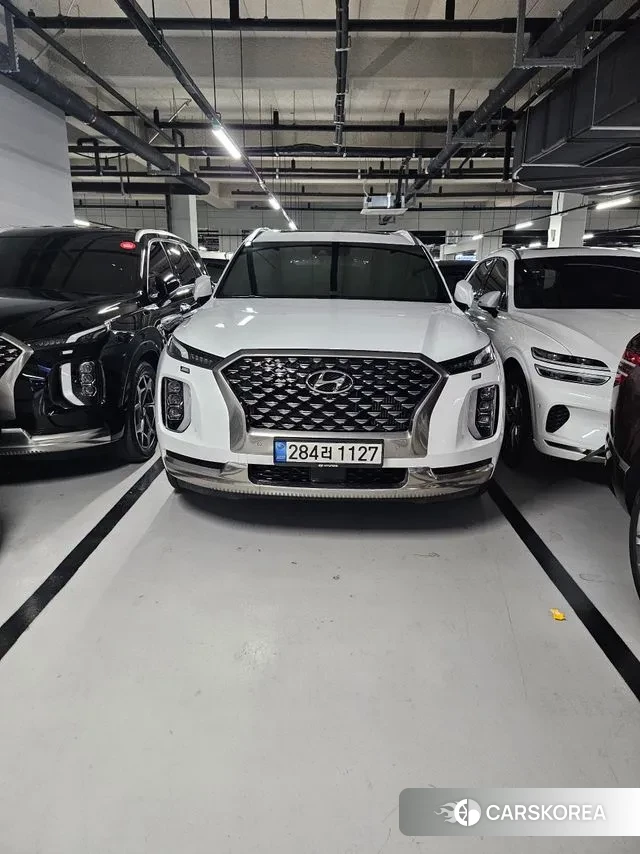 Hyundai Palisade 2021 Белый из Кореи, фото 2