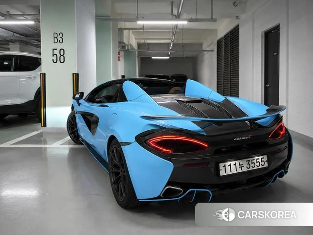 McLaren 570S 2018 Серебристо-серый из Кореи, фото 2