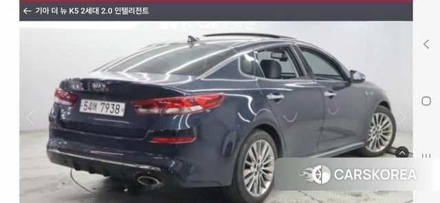 Kia The New K5 2nd generation 2018 Серый из Кореи, фото 2