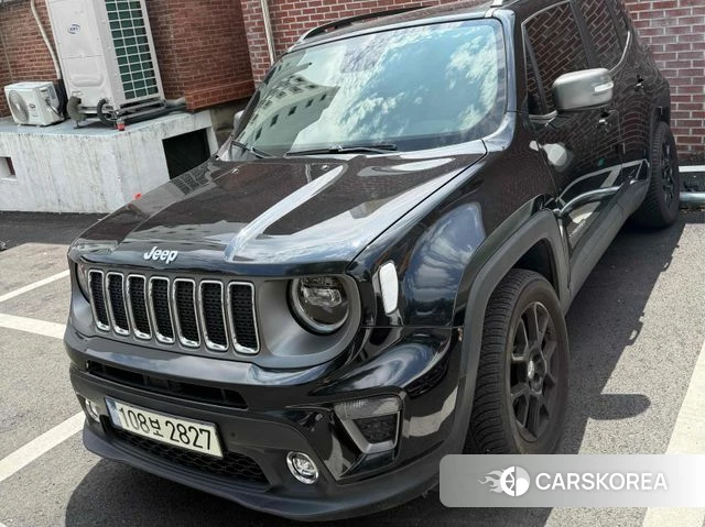 Jeep Renegade 2021 Черный из Кореи, фото 2