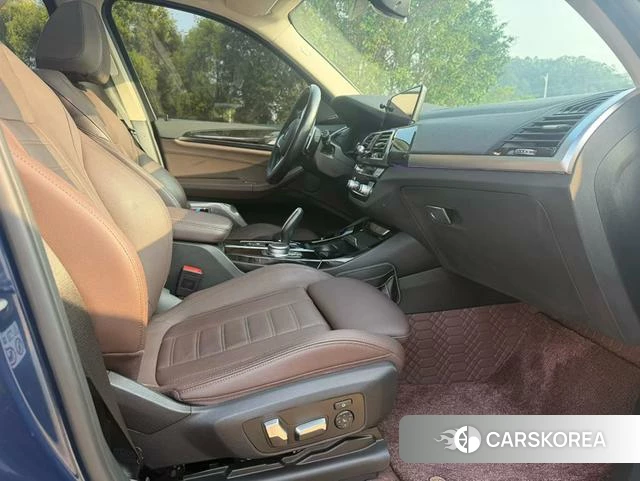 BMW X3 2021 Синий из Китая, фото 2