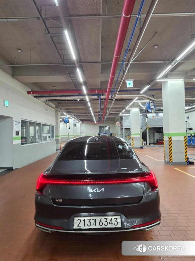 Kia K8 2022 Серый из Кореи, фото 2