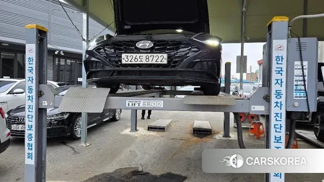 Hyundai Sonata (DN8) 2021 Черный из Кореи, фото 2