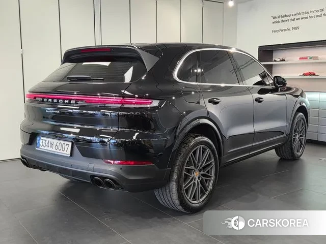 Porsche Cayenne (PO536) 2023 Черный из Кореи, фото 4