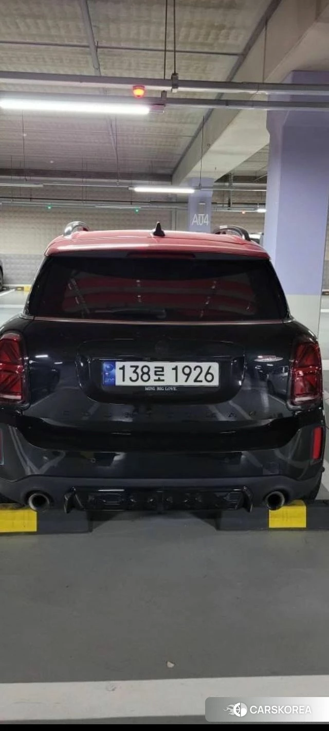 Mini Cooper S Countryman 2022 Черный из Кореи, фото 2