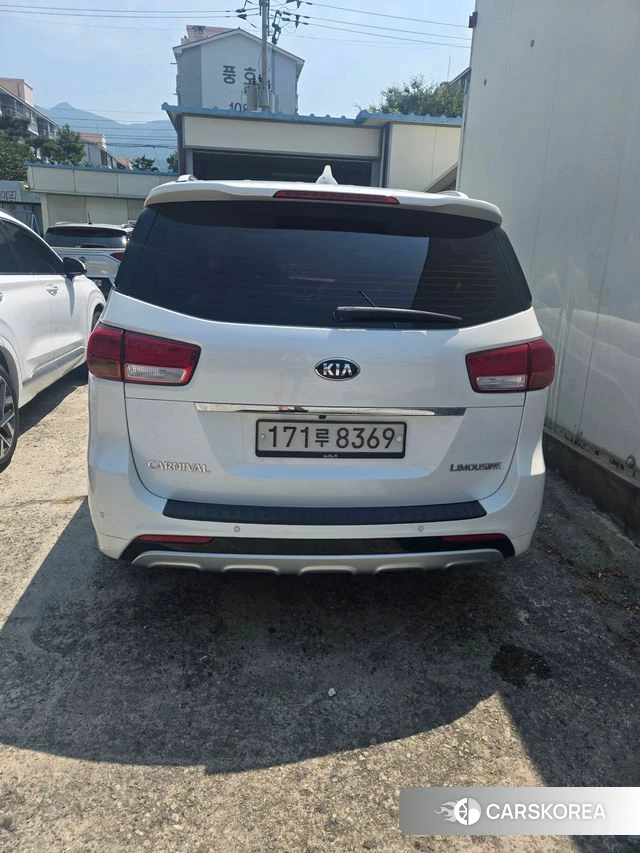 Kia The New Carnival 2018 Белый из Кореи, фото 2