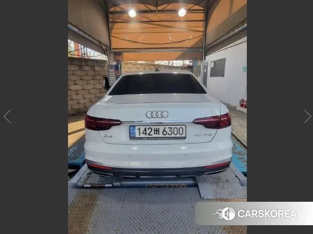 Audi A4 (B9) 2022 Белый из Кореи, фото 2