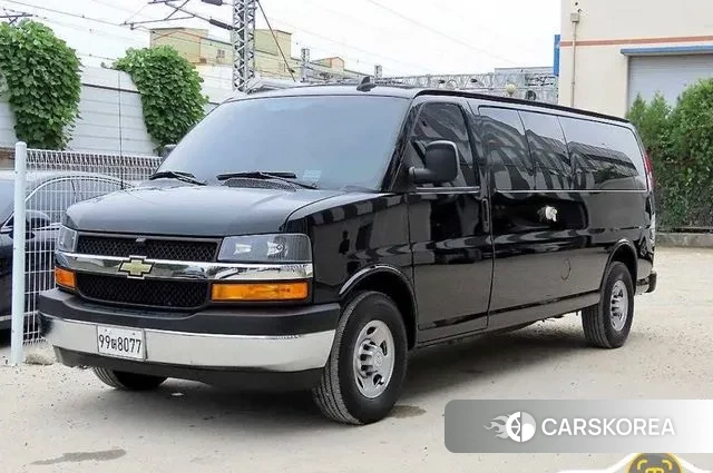 Chevrolet Express Van 2018 Черный из Кореи, фото 2