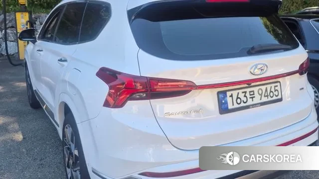 Hyundai The New Santa Fe 2023 Жемчужный цвет из Кореи, фото 2