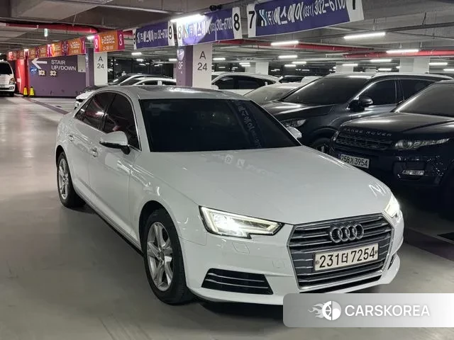 Audi A4 (B9) 2018 Белый из Кореи, фото 4