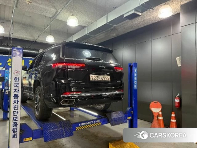 Jeep Grand Cherokee (WL) 2021 Черный из Кореи, фото 2