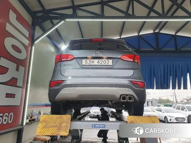 Hyundai Santa Fe The Prime 2018 Серый из Кореи, фото 2