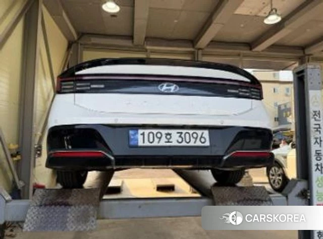 Hyundai Sonata D Edge (DN8) 2023 Белый из Кореи, фото 2