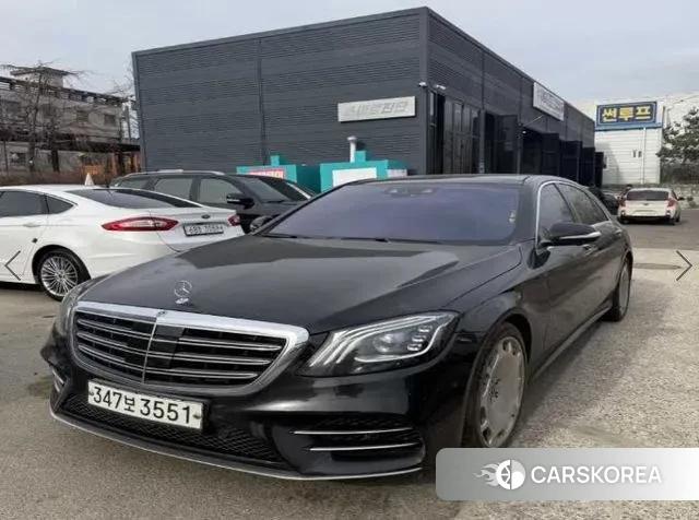 Mercedes-Benz S-Class W222 2018 Черный из Кореи, фото 4