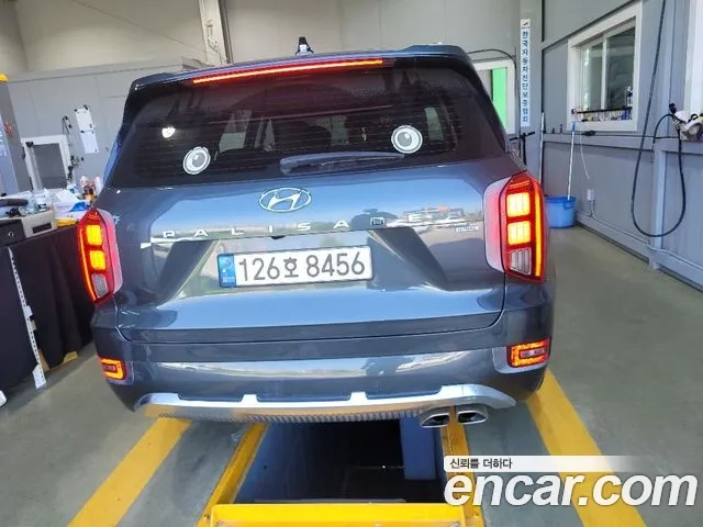 Hyundai Palisade 2021 Зеленый из Кореи, фото 2