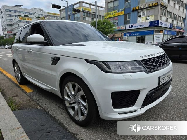 Land Rover Range Rover Sport 2nd Generation 2018 Белый из Кореи, фото 3