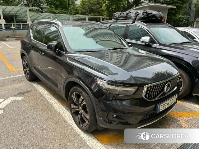 Volvo XC40 2022 Черный из Кореи, фото 2