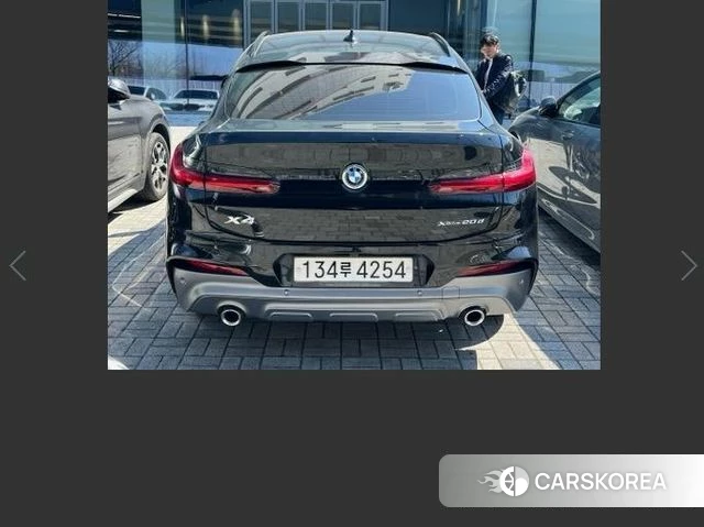 BMW X4 (G02) 2020 Черный из Кореи, фото 2
