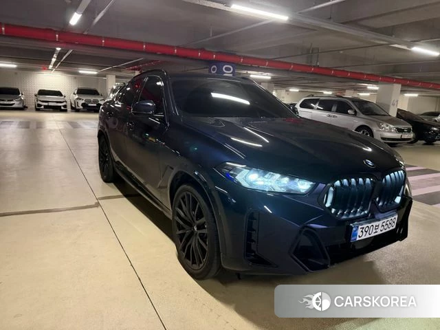 BMW X6 (G06) 2026 Черный из Кореи, фото 2