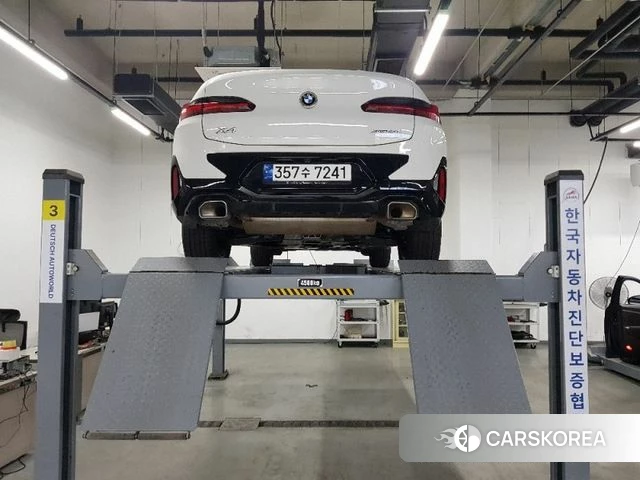 BMW X4 (G02) 2022 Белый из Кореи, фото 2