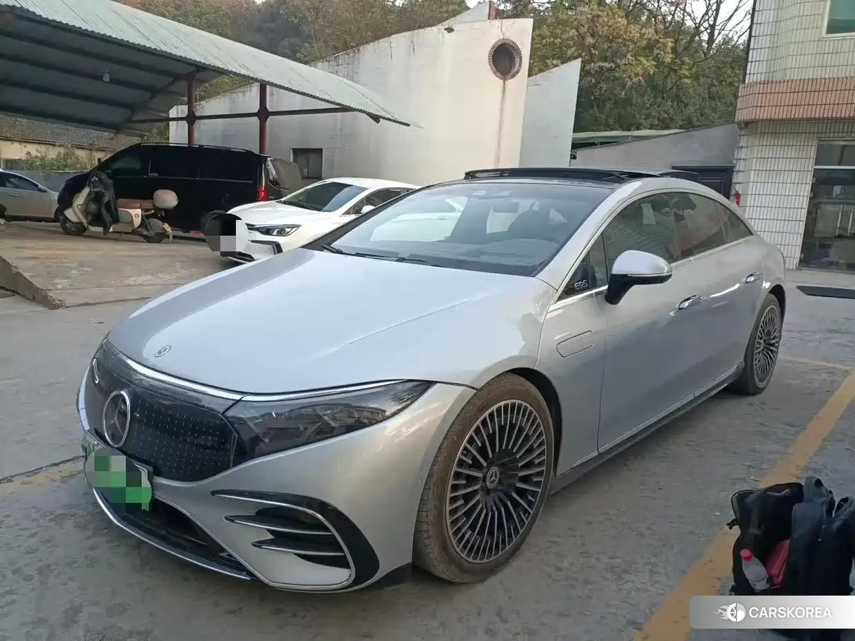 Mercedes-Benz EQS 2022 Silver/gray из Китая, фото 4