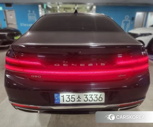 Genesis G90 2021 Черный из Кореи, фото 2