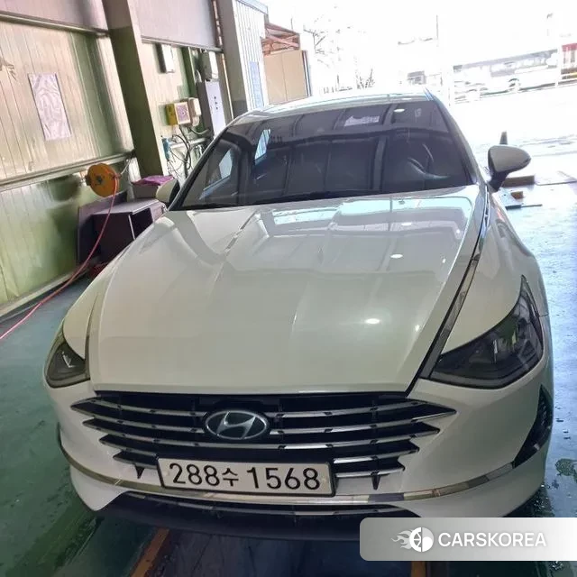 Hyundai Sonata Hybrid (DN8) 2019 Белый из Кореи, фото 2