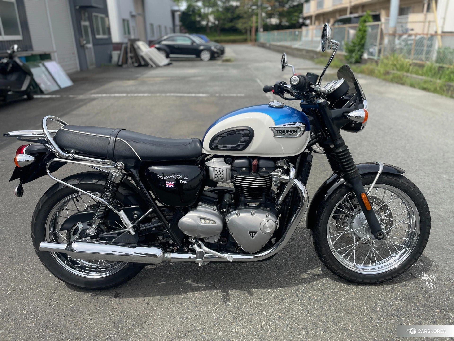 Проданный Triumph BONNEVILLE T100 id 4185351 из Японии, фото 6