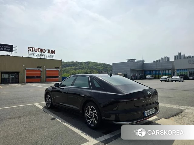 Hyundai Grandeur (GN7) 2023 Черный из Кореи, фото 2
