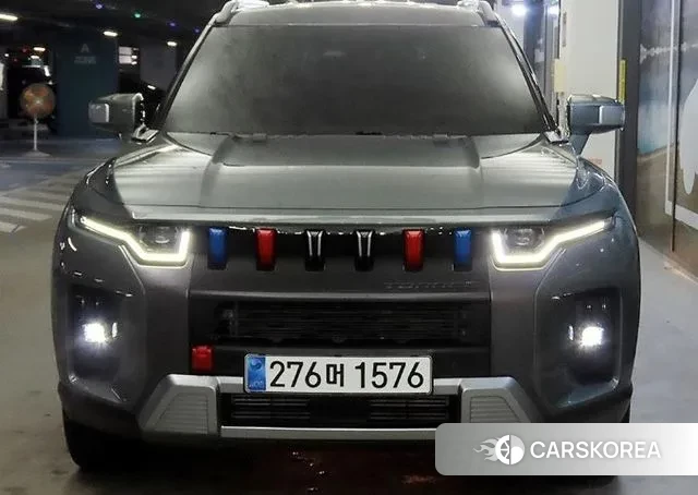 Ssangyong Torres 2023 Темно-зеленый из Кореи, фото 2