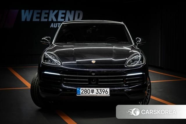 Porsche Cayenne (PO536) 2020 Черный из Кореи, фото 2