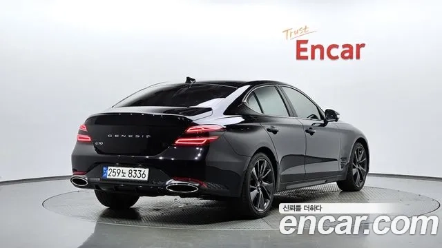 Genesis The New G70 2021 Черный из Кореи, фото 6