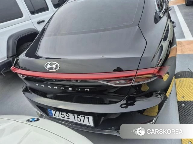 Hyundai The New Grandeur IG Hybrid 2021 Черный из Кореи, фото 2