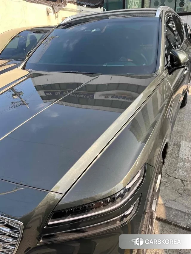 Genesis GV80 2024 Темно-зеленый из Кореи, фото 2