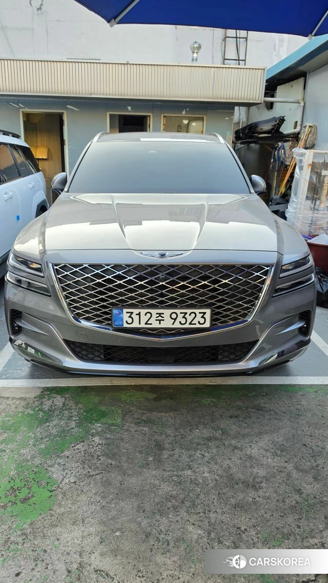 Genesis GV80 2021 Серебристо-серый из Кореи, фото 2