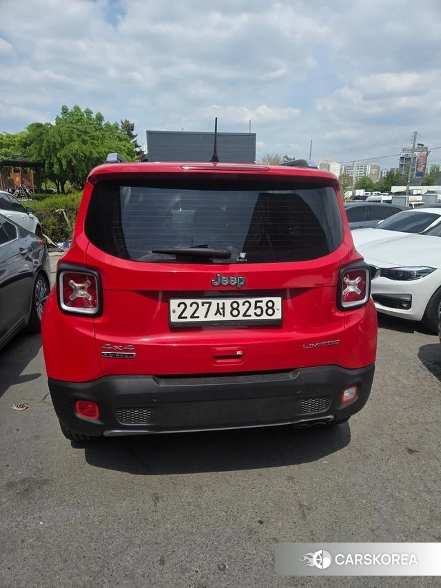 Jeep Renegade 2018 Красный из Кореи, фото 2