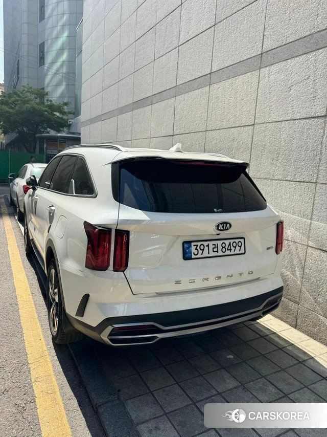 Kia Sorento 4th Generation 2021 Белый из Кореи, фото 2