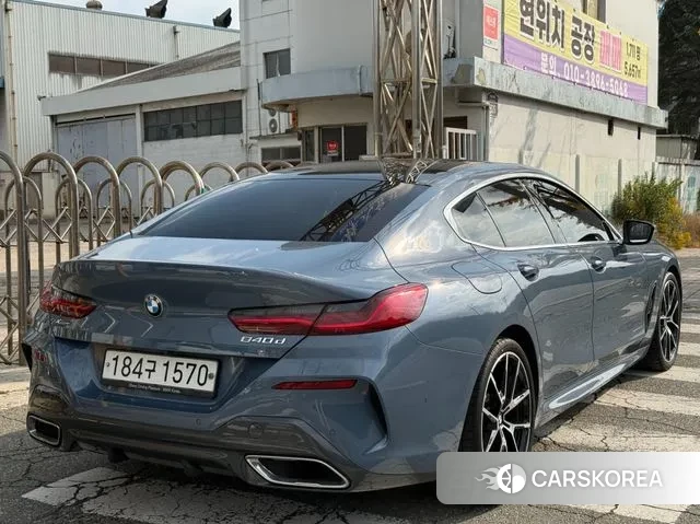 BMW 8 Series (G15) 2019 Небесно-голубой из Кореи, фото 2