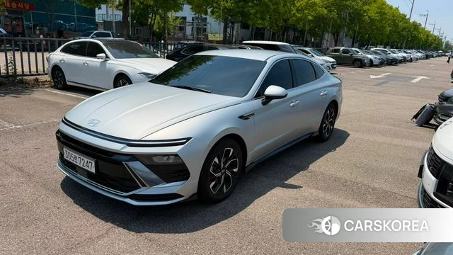 Hyundai Sonata D Edge (DN8) 2024 Серебристо-серый из Кореи, фото 6
