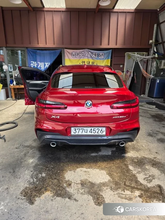 BMW X4 (G02) 2020 Красный из Кореи, фото 2