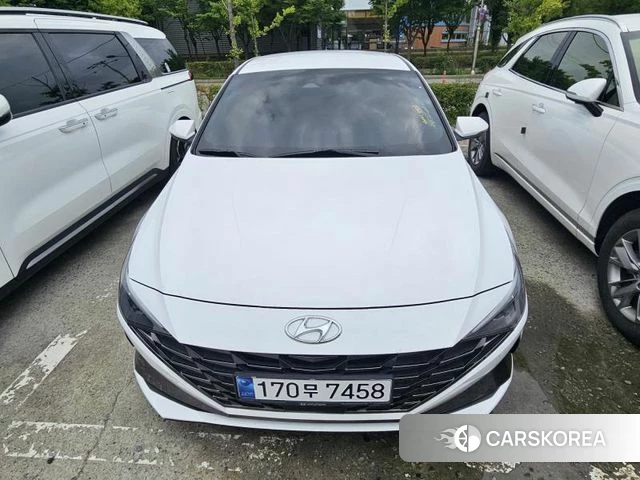 Hyundai Avante (CN7) 2022 Белый из Кореи, фото 6