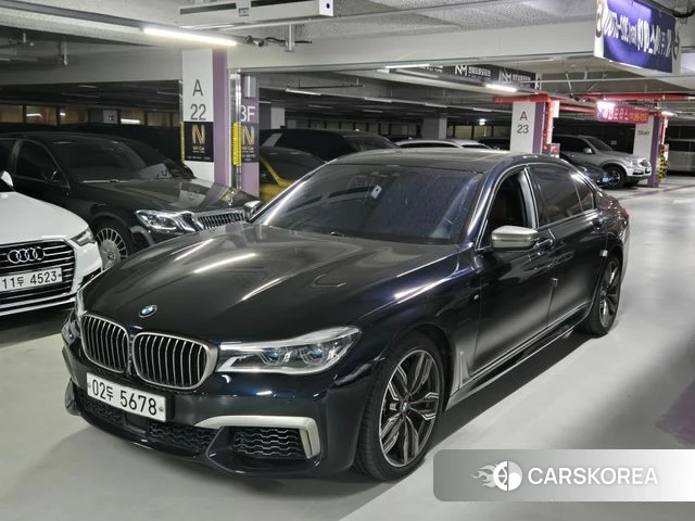BMW 7 Series (G11) 2019 Черный из Кореи, фото 2